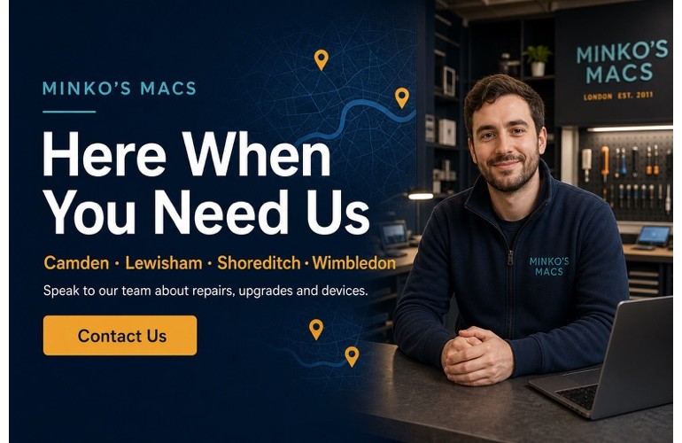 Contact Minko’s Macs