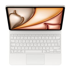 Apple Magic Keyboard for iPad Air 13-inch (M2/M3/M4) – British English, White – MDFW4B/A
