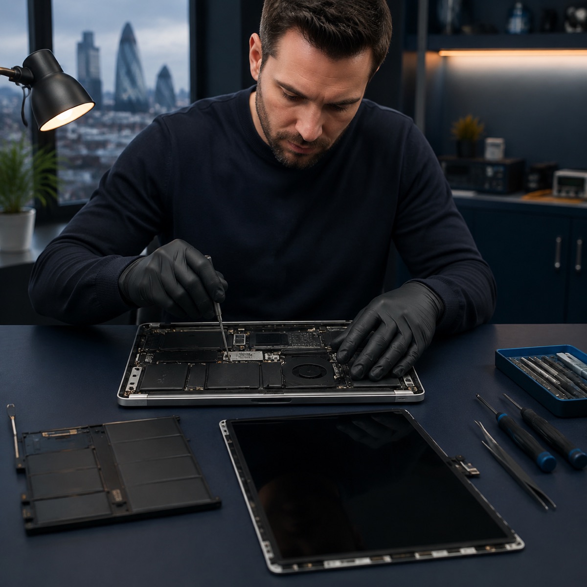 Professional computer hardware repair